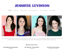 Tablet Screenshot of jenniferlevinson.com